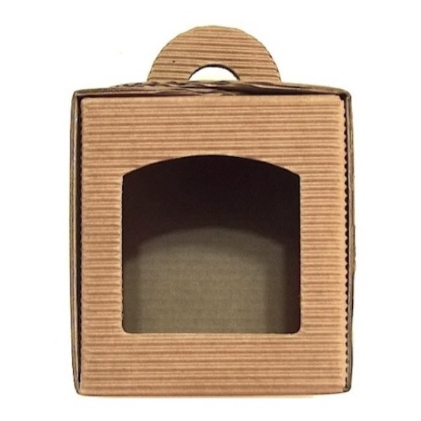 JARS HOLDER BOX - cardboard boxes 1 place for 250 gr. jars - mm.75x70x85 - 15 Pcs.