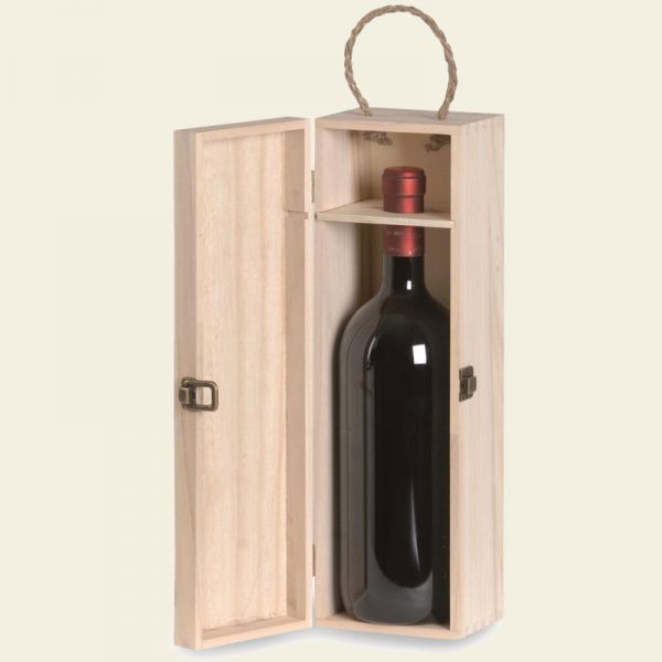 NATURAL WOOD BOX MAGNUM BORDOLESE Lt.1,5