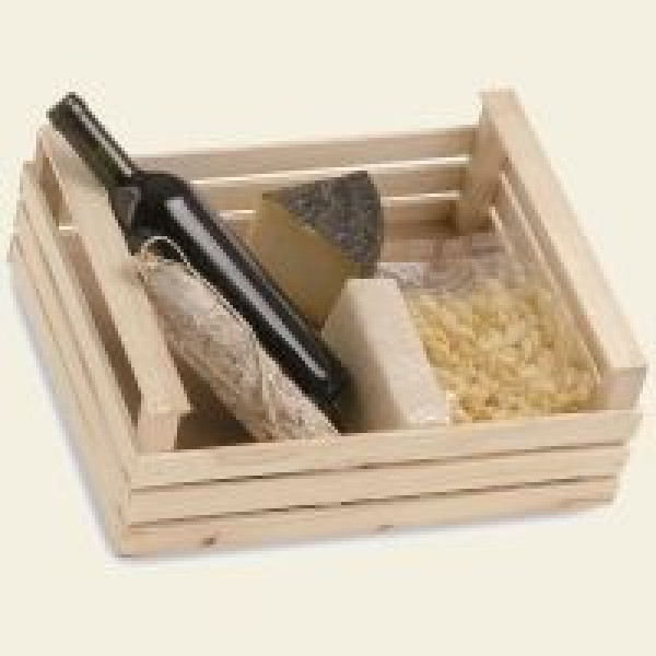 FRUIT STYLE WOODEN BOX cm. 13x37x29
