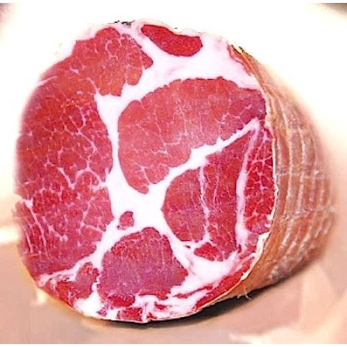 Hot spicy Capicola ham from Calabria Vacuum packed - Approximately 35,27 Oz. (Kg.1) 