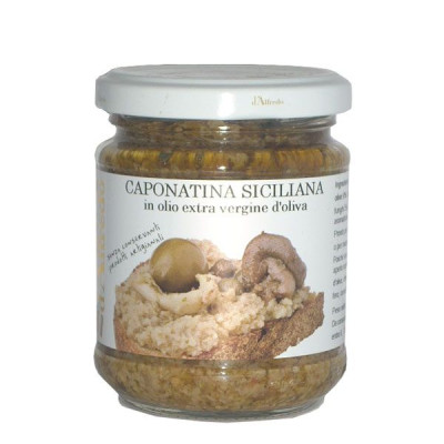 Sicilian Patè Caponata in extra virgin olive oil - 6,35 Oz. -