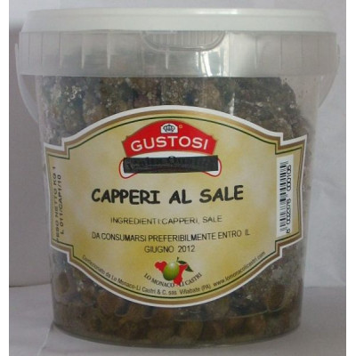 Sicilian salted capers - Italian Specialties - Oz. 35,27