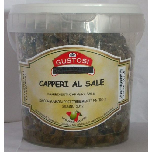 Sicilian salted capers - Italian Specialties - Oz. 35,27