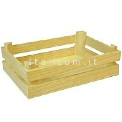 Balsa wooden box, strong and lightweight cm.12X7 h.6