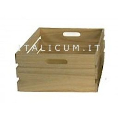 Balsa Wooden box cm.40x30 h.15