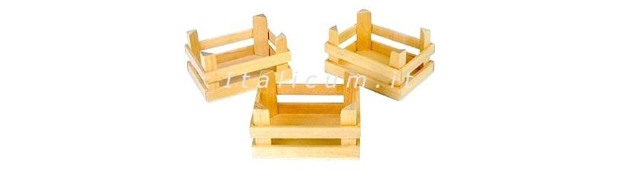 Balsa boxes and wooden boxes 