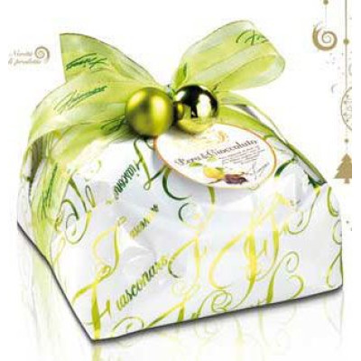 Sicilian cake PANETTONE PERA E CIOCCOLATO with pear fruit and Choco cream - 35,28 Oz.