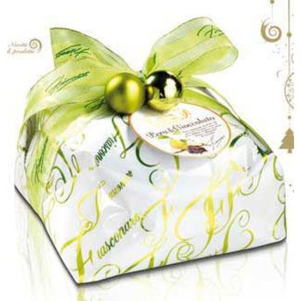 Sicilian cake PANETTONE PERA E CIOCCOLATO with pear fruit and Choco cream - 35,28 Oz.
