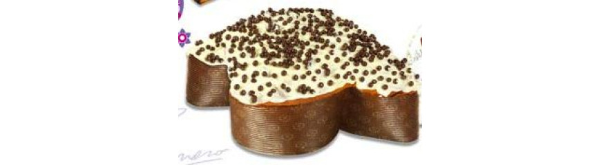 Italian Easter cakes "Colomba"