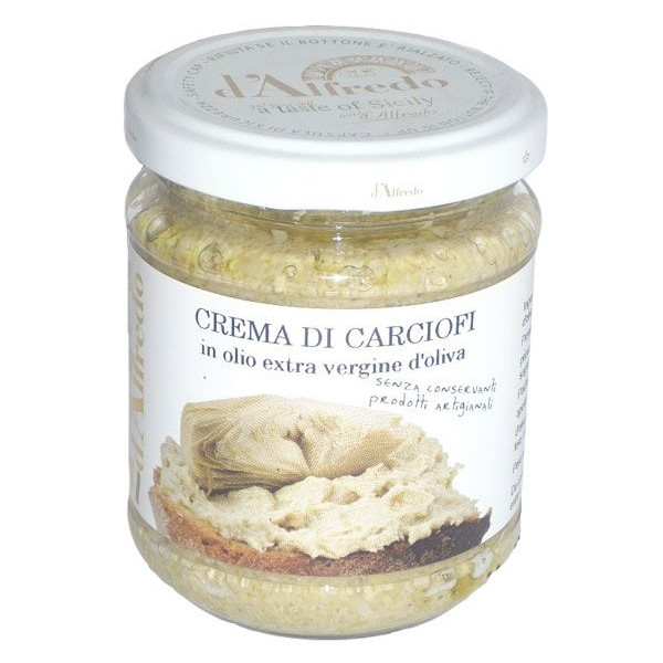 Cream of artichokes 6.35 Oz. in extra virgin olive oil 