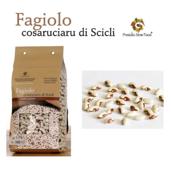 Cosaruciaro Beans from Scicli, Sicily - gr.300 - Slow Food