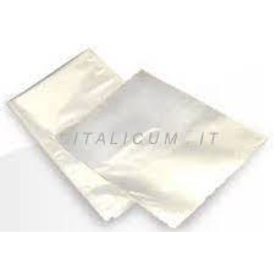Transparent sheet in polypropylene for food use 25x37 cm. Pack of 5 Kg