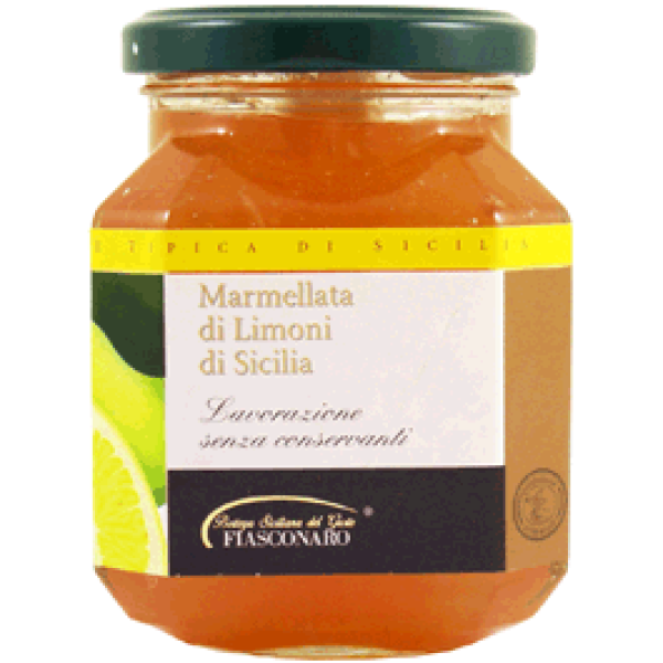 Sicilian LEMON marmalade Fiasconaro - 12,70 Oz. (360 gr.)