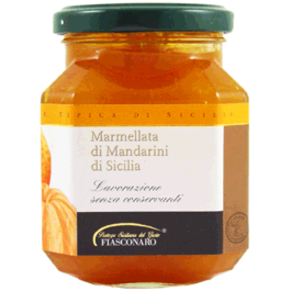 Sicilian MANDARIN marmalade Fiasconaro - 12,70 Oz. (360 gr.)