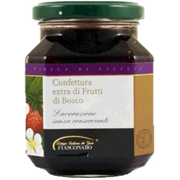 Sicilian WILD BERRIES Marmalade Fiasconaro - 12,70 Oz. (360 gr.)