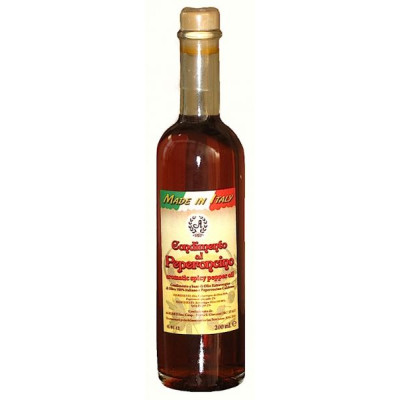 Spicy extra virgin olive oil flavored with Calabrian chili - ml.200