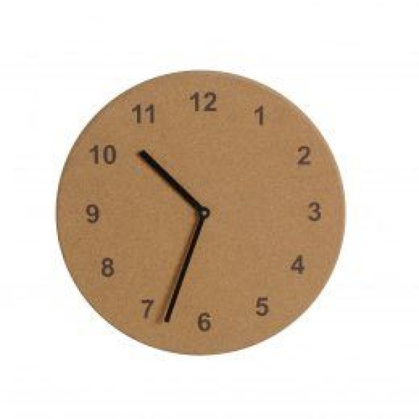 Cork watch diameter cm.30 thickness cm.2