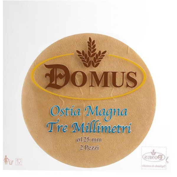 Concelebrated Eucharistic Wafer Magna Thickness 3mm. diameter of 12,5 cm. pack of 3 pieces