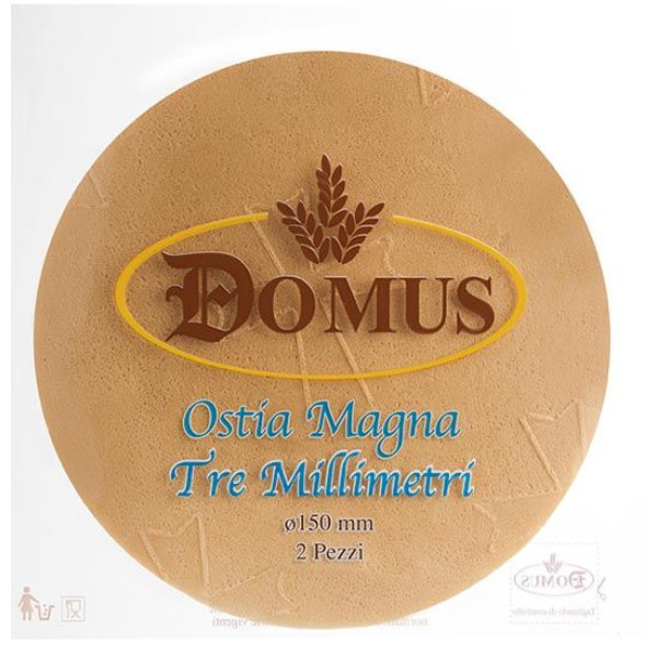 Concelebrated Eucharistic Wafer Magna Thickness 3mm. diameter of 15 cm. pack of 3 pieces