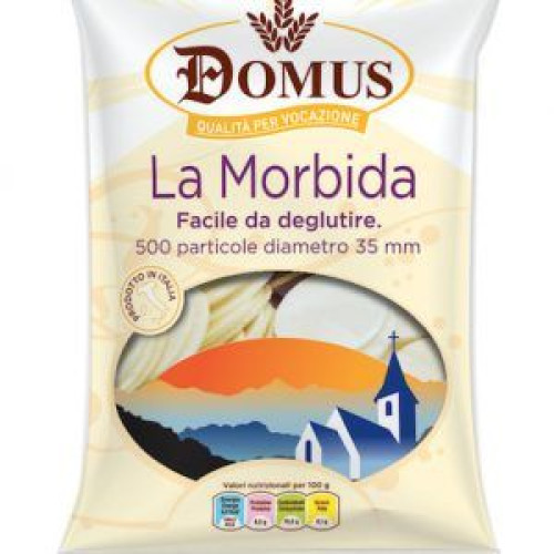 Soft communion lay hosts diam. 35 mm thickness 1.2 mm. Bag of 500 pieces 