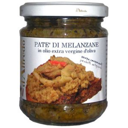 Patè of eggplant gr.190 in extra virgin olive 