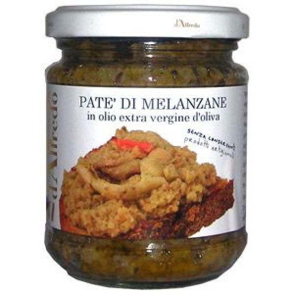 Patè of eggplant gr.190 in extra virgin olive 