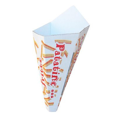 Paper cones Chips Fries holder - 60 Pcs.