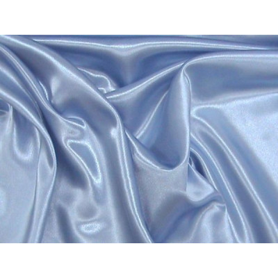 Satin SKY BLU 100% polyester - height 150 cm - 190 gr./mt. - 1 meter