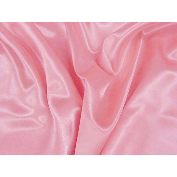 Satin PINK 100% polyester - height 150 cm - 190 gr./mt. - 1 meter