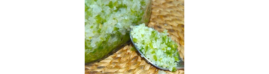 Flavoured Sicilian salts