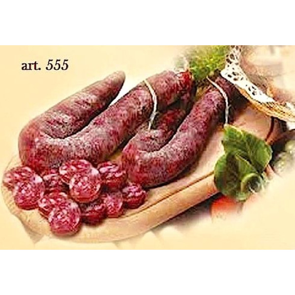 Calabrian sausage with sweet taste - Approximately 35,27 Oz. (Kg.1)