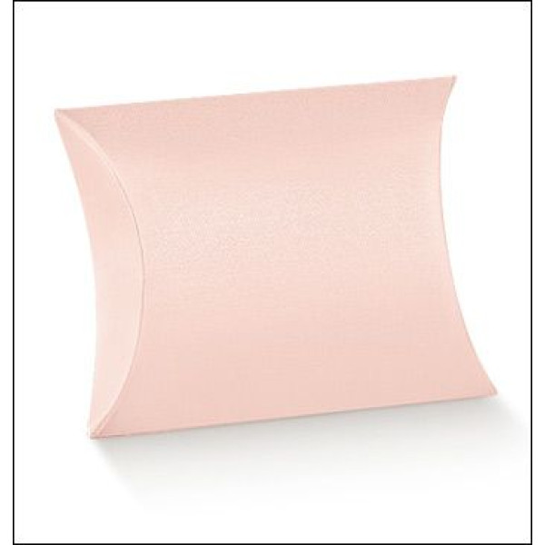 Colored cardboard boxes "Busta" Pink satin mm.70x70x25 - 10 Pcs.