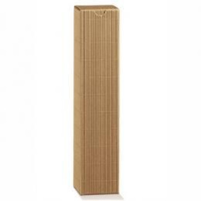 Box for oil bottles in corrugated brown paper mm.45x45x215 - Pz.10