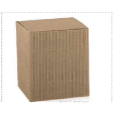 Corrugated cardboard boxes mm.120x120x80 - 10 Pcs.