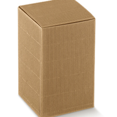 Corrugated cardboard boxes mm.100x100x160 - 10 Pcs.