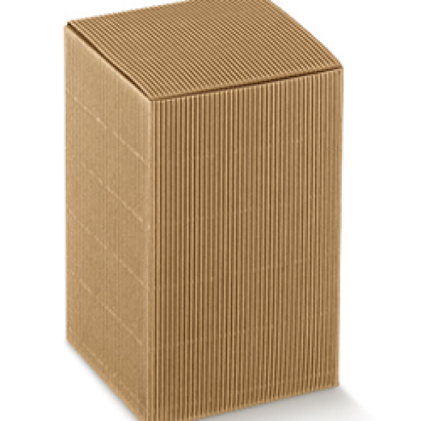 Corrugated cardboard boxes mm.100x100x160 - 50 Pcs. 10% Discount