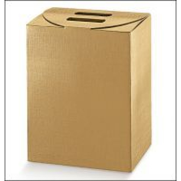 Christmas gift cardboard boxes Gold mm.245x190x340 - 50 Pcs. 10% Discount