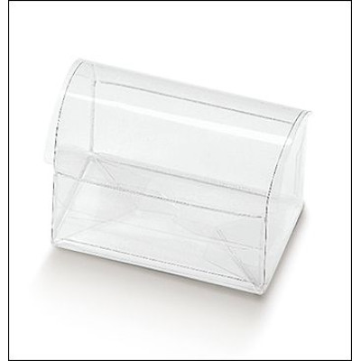 Clear PVC Casket boxes Cofanetto mm. 175x110x115 - 10 Pcs.