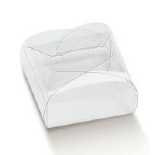 Transparent PVC mini-case mm. 30x30x12 