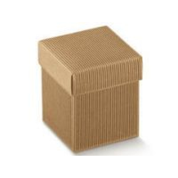 Cardboard boxes bottom and lid mm.80x80x150 - 10 Pcs.
