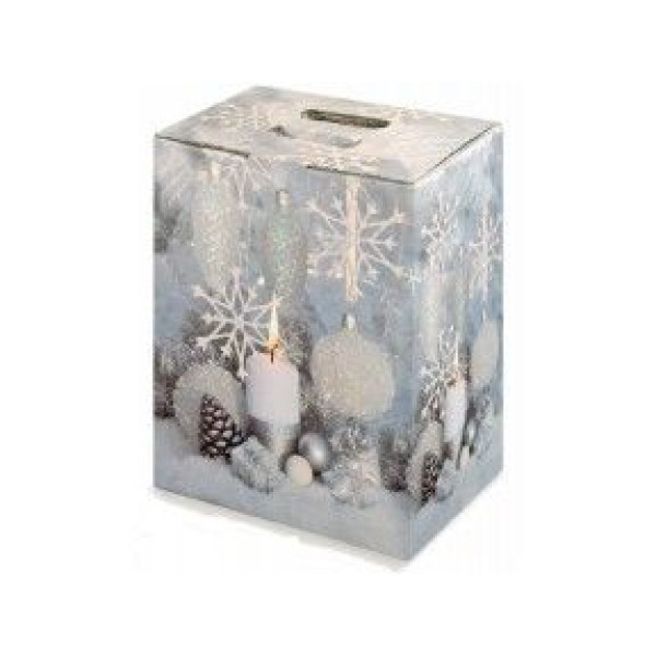 Christmas gift boxes Baulotto Inverno mm.330x250x350 - 30 Pcs. 10% Discount