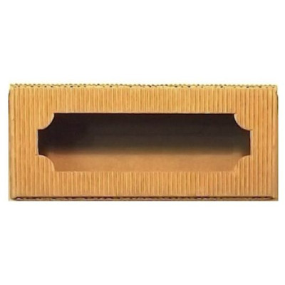 SINGLE DOSIS JARS HOLDER cardboard boxes 3 places - mm.140X50X60 - 20 Pcs.