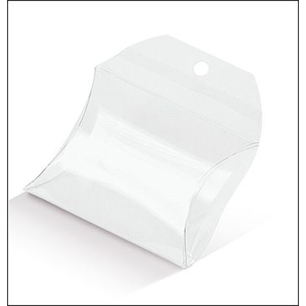 Transparent Box Borsetta mm. 55x55x17 - Pcs.10