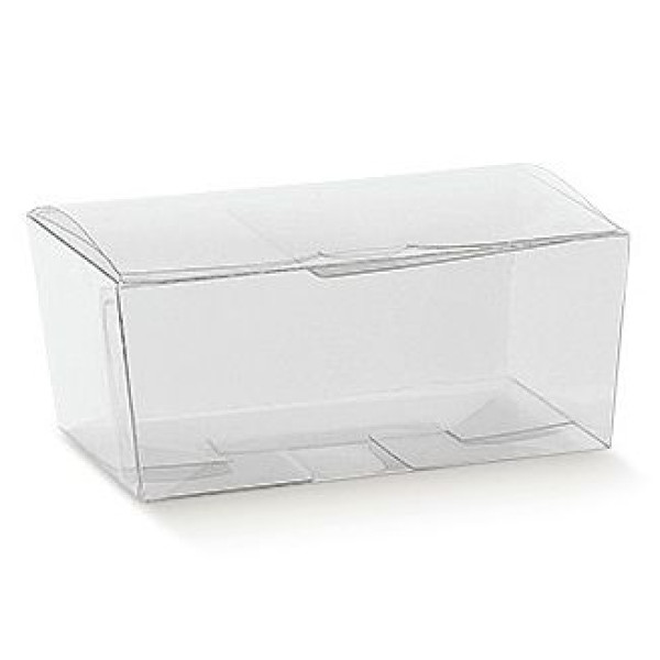 Transparent Ballottin PVC box - opening from above - mm.103x67x55 - 10 Pcs.