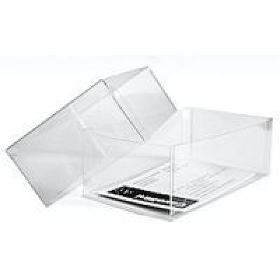Transparent Bottom & lid boxes mm.173x122x25 - 10 Pcs