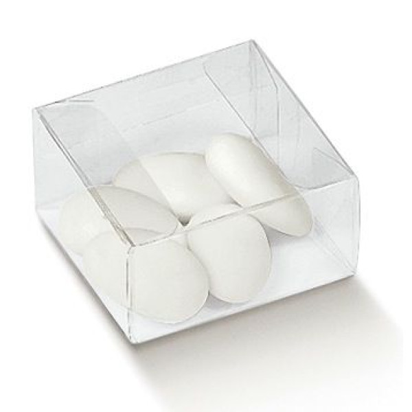 Clear folding boxes - mm.40x40x40 