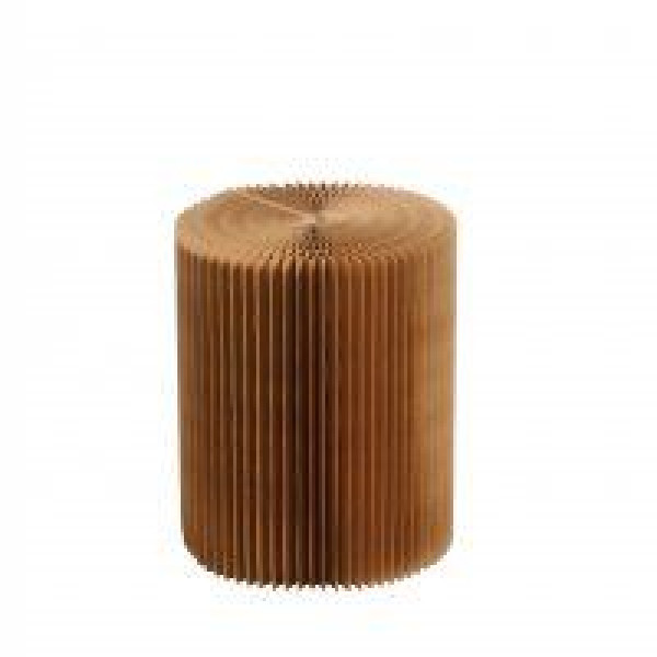 Stool in rigid BROWN paper reclosable cm.38x30