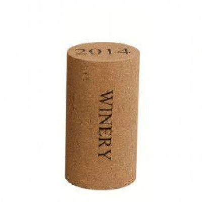 Stool STOPPER noble in solid cork cm.24x44