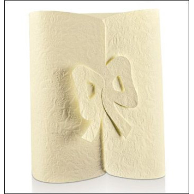 Colored cardboard boxes "Fiocco" Ivory mm.70x60x30 - 10 Pcs.