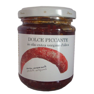 Italian Chili sweet hot Cream 6.35 Oz. in olive oil 